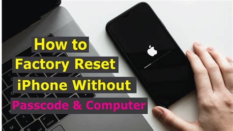 how to factory reset iphone xs max without passcode
