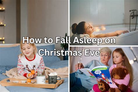 how to fall asleep easy on christmas eve