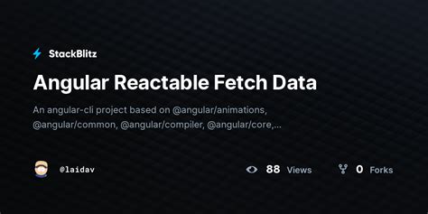 how to fetch data from api in angular stackblitz