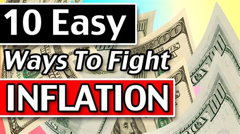 how to fight inflation