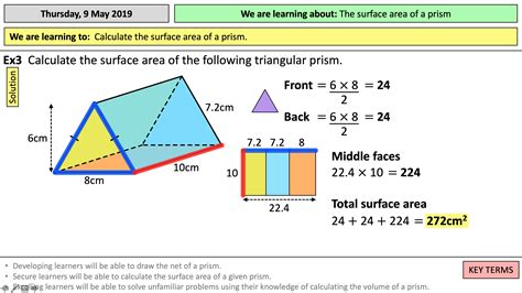 how to figure surface area of a triangular prism