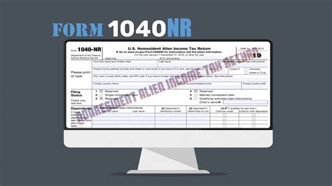 how to file 1040nr