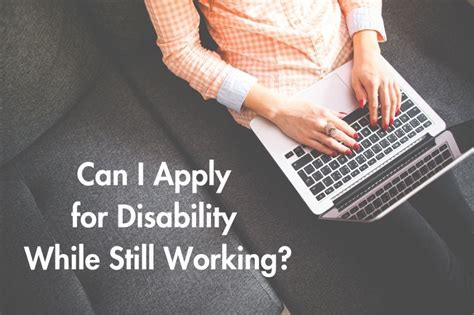 how to file for disability while working