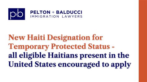 how to file for tps haiti
