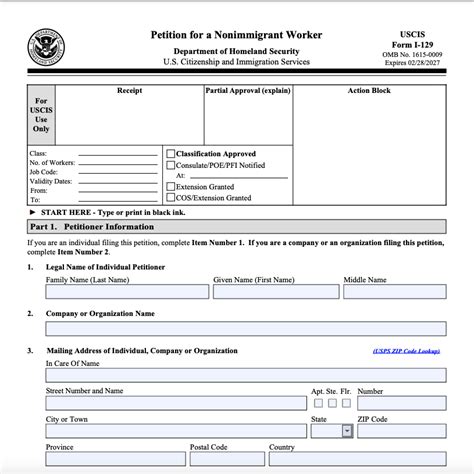 Form I129 Edit, Fill, Sign Online Handypdf