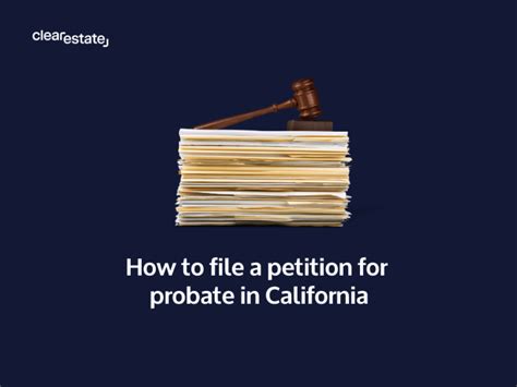 how to file probate in ca