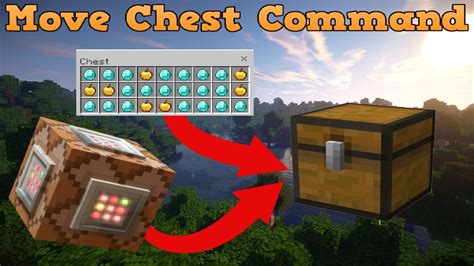 How To Fill A Chest With Commands Bedrock