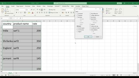 how to fill blank cells in excel with upper cell value