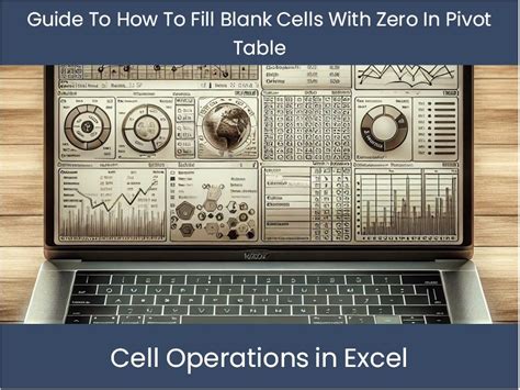 how to fill blank cells in pivot table with 0