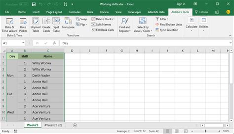 how to fill blank cells with data above in excel