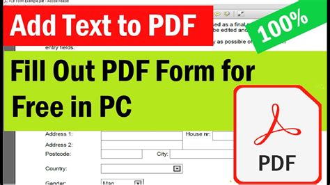 How To Fill Pdf Form On Computer