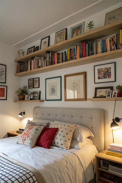 How To Fill Shelves In Bedroom