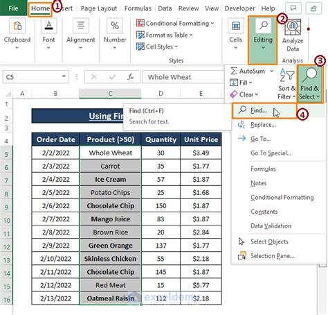 how to filter bold text in excel