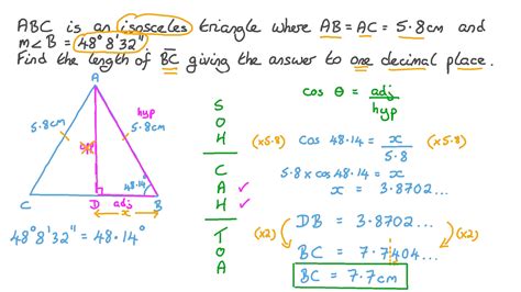 How To Find A Isosceles Triangle
