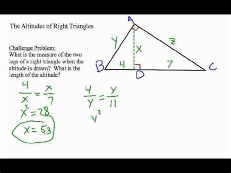 how to find altitude in coordinate geometry