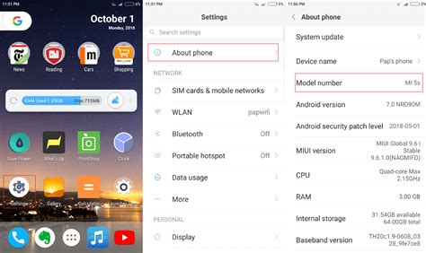 how to find android device model