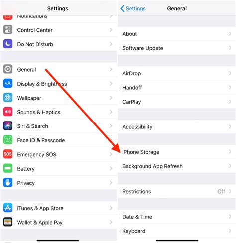 how to find apps in iphone settings
