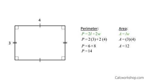How To Find Area Of A Rectangle If Perimeter Is Given