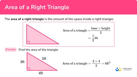 How To Find Area Of A Right Triangle Without Base