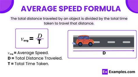 how to find average speed in physics without distance