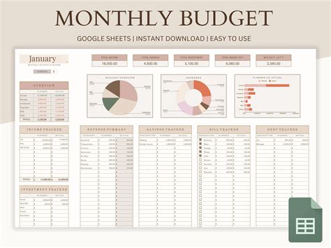 how to find budget template in google sheets
