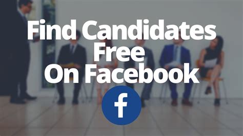 how to find candidates for free