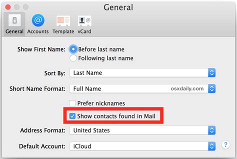 how to find contacts on macbook