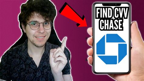 how to find cvv code on chase app