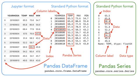 how to find data type in python pandas