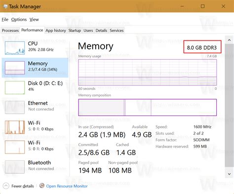 how to find ddr of ram windows 7