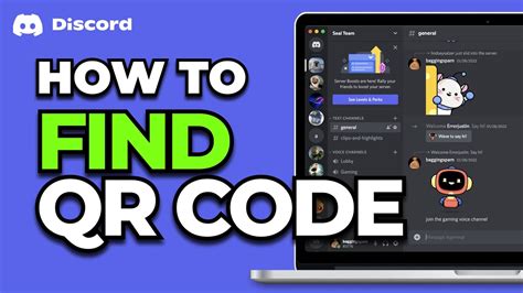 how to find discord server qr code