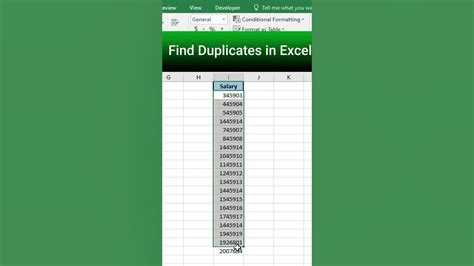 how to find duplicate values in excel shortcut keys