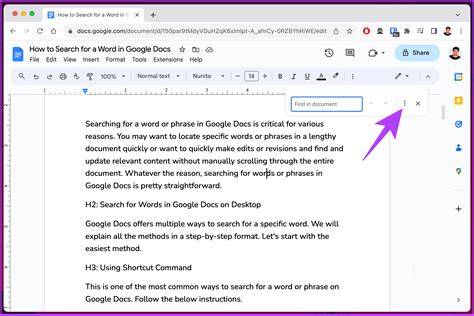 how to find duplicate words in google docs