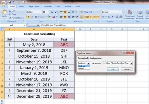 how to find duplicates in excel for large data