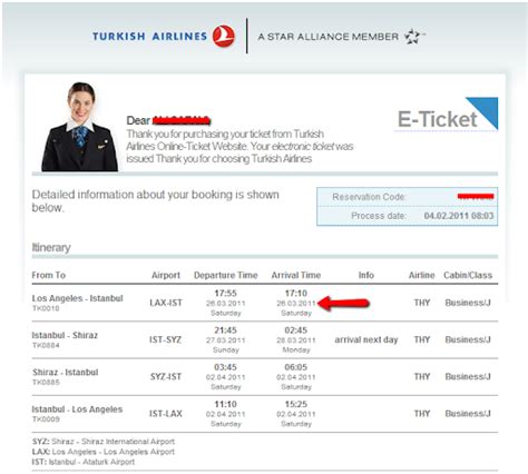 how to find e ticket number turkish airlines