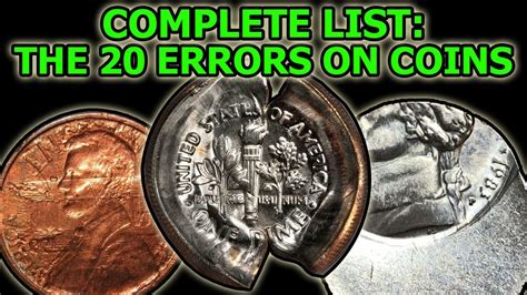 How To Find Errors In Coins
