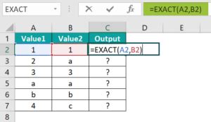 How To Find Exact Value In Excel