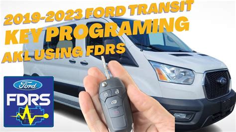 how to find ford transit key code