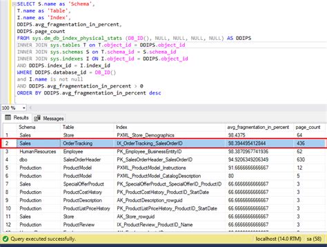 How To Find Fragmented Tables In Sql Server