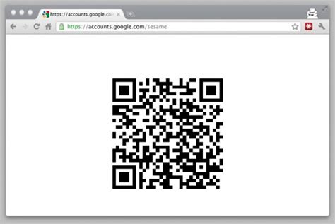 how to find google account qr code