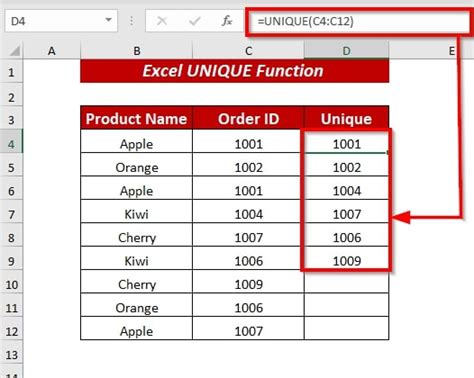 how to find how many unique values in excel column