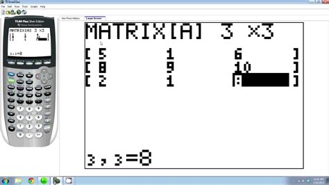 how to find inverse of a matrix on ti 84