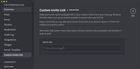 how to find invite code on discord