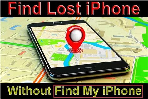 how to find iphone without find my phone app
