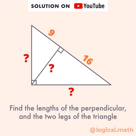 How To Find Length Of Right Angled Triangle With One Side