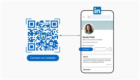 how to find linkedin qr code