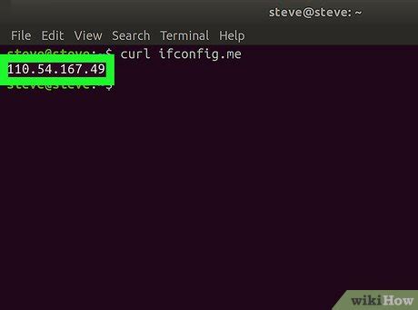 how to find local ip in linux