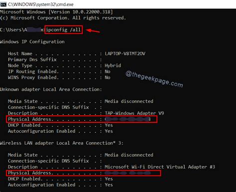 how to find mac address on windows 11 cmd
