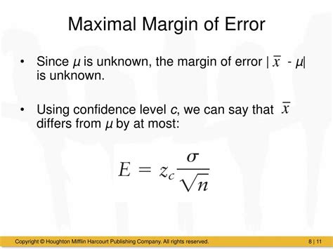 how to find margin of error without sample size