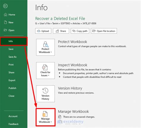 how to find missing excel spreadsheet